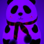 The Panda Lamp Light