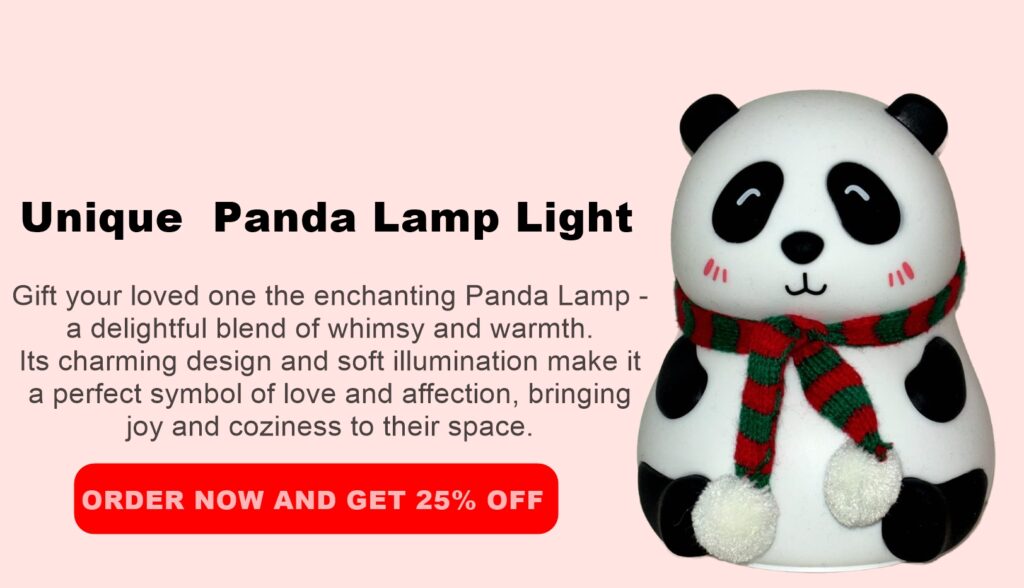 panda lamp mobile