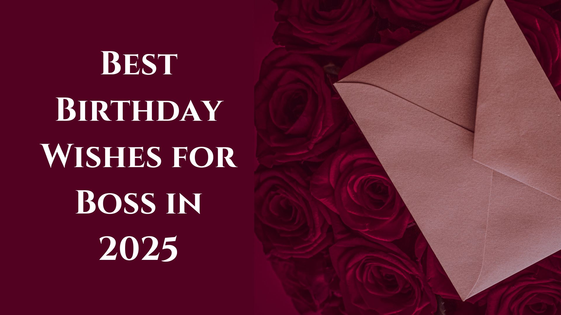 Best Birthday Wishes for Boss in 2025