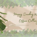 Happy Sunday Wishes for Office Colleagues